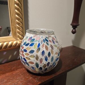 Scentsy Colorful Mosaic Glass Wax Warmer *NEW*